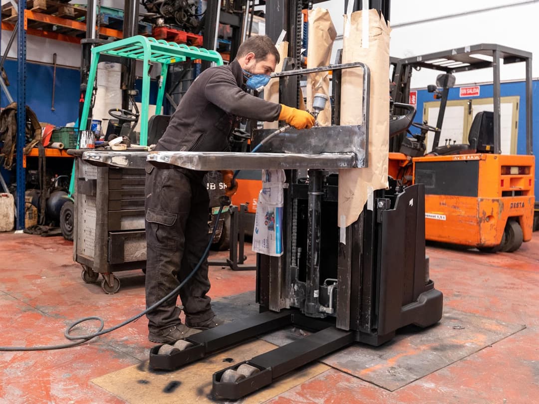 Taller mecánico de carretillas elevadoras en Ourense