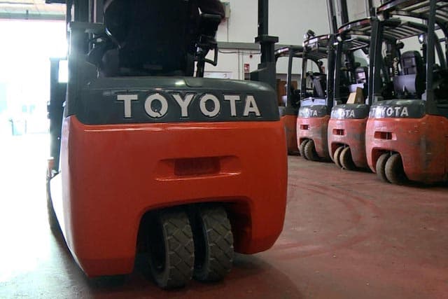 Alquiler de carretillas elevadoras en Ourense