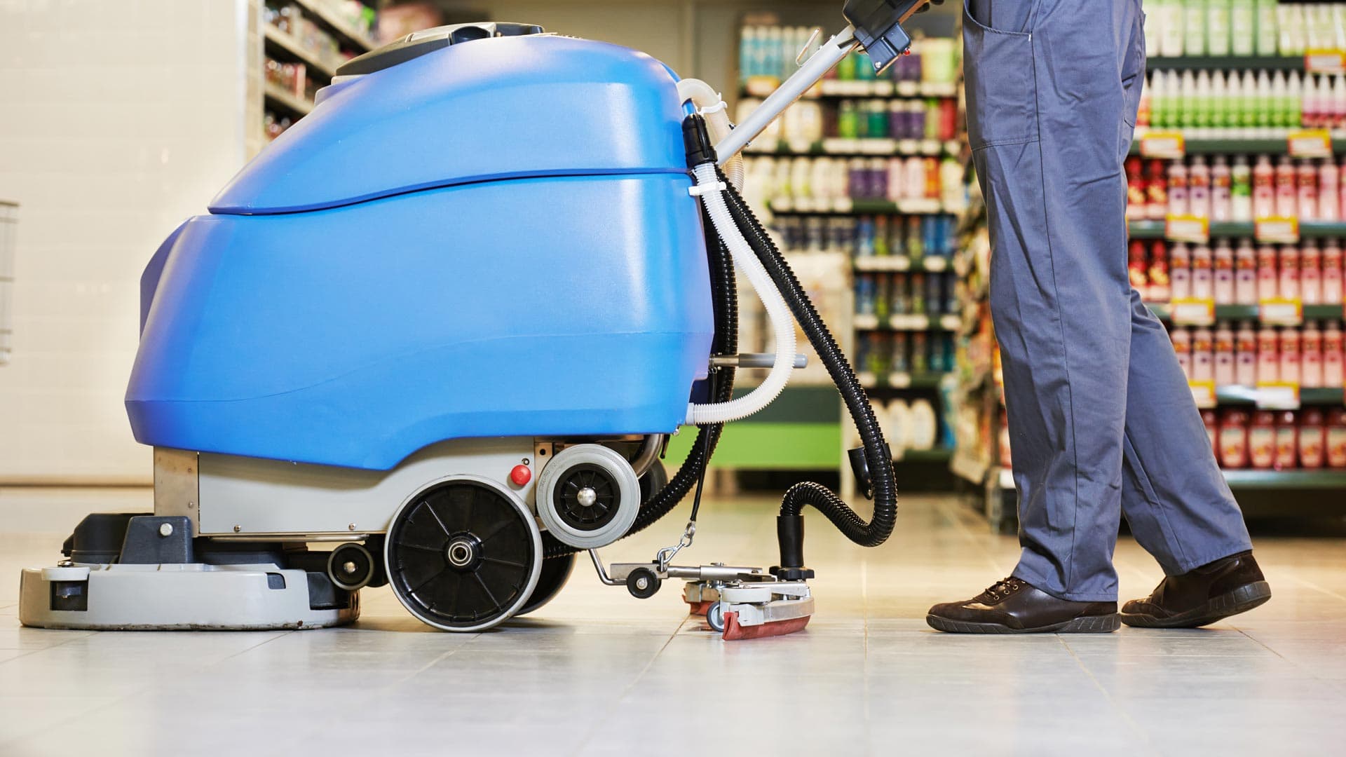 ¡Su negocio estará siempre limpio con nuestra máquina fregadora!